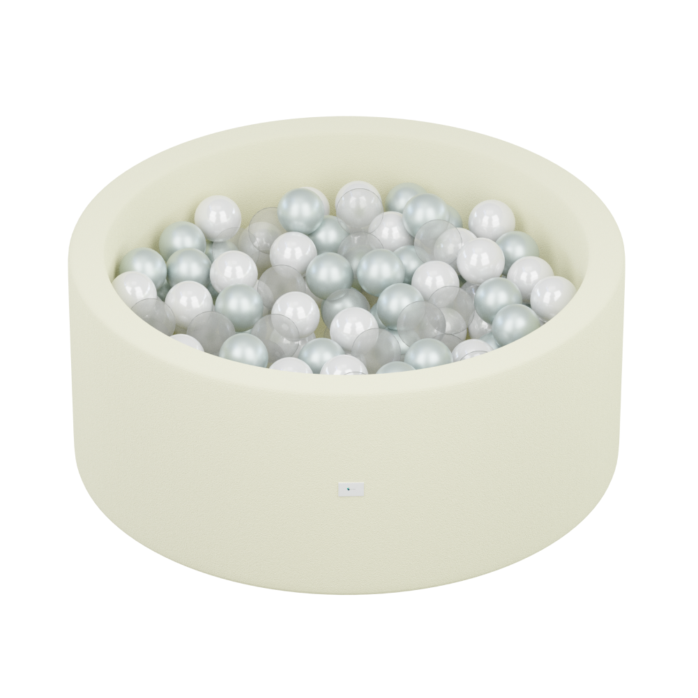 Heathered Ivory - Pearl, Water, Porcelain Balls